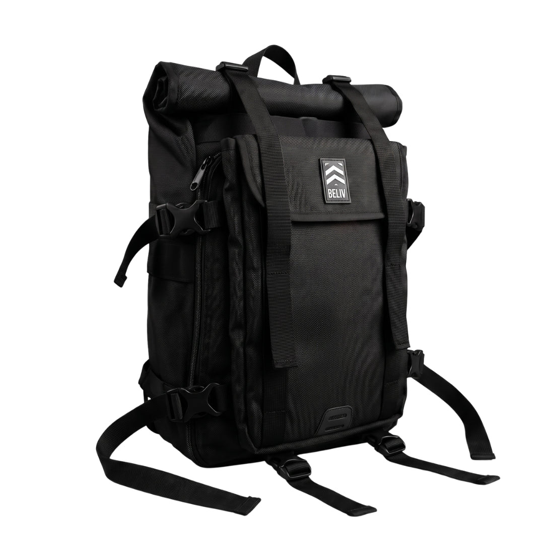 Mochila Táctica Rolltop Beliv x KORAZA | Equipo Profesional de Alta Resistencia